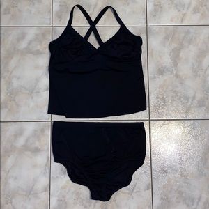 Lands End underwire tankini
